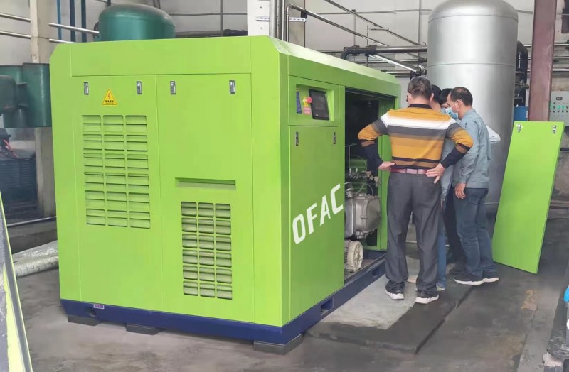 为什么空压机维修后排气量反而减少了？