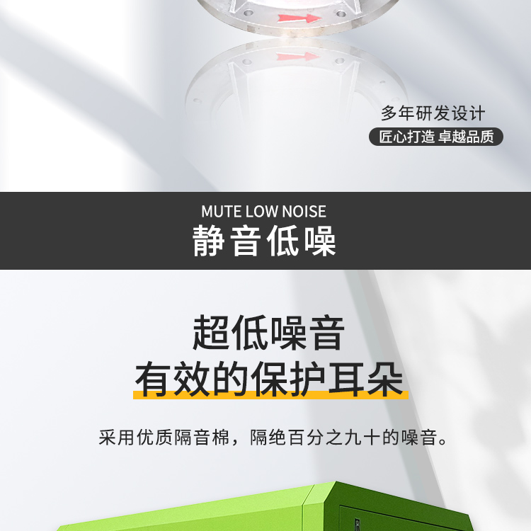 低压无油水润滑空压机